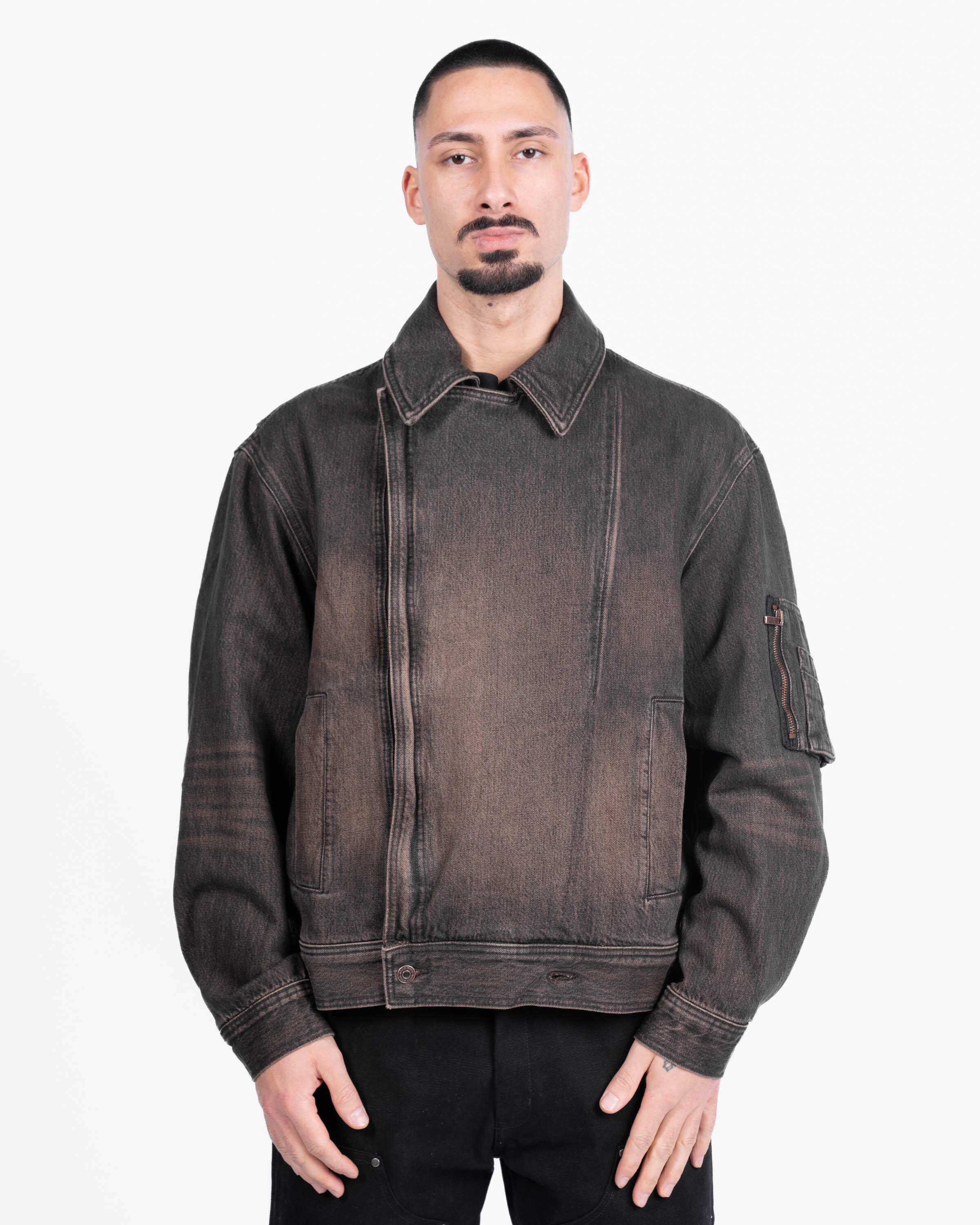 Wood Wood Denim Perfecto Bomber | 12345104-7078-7078 | AFEW
